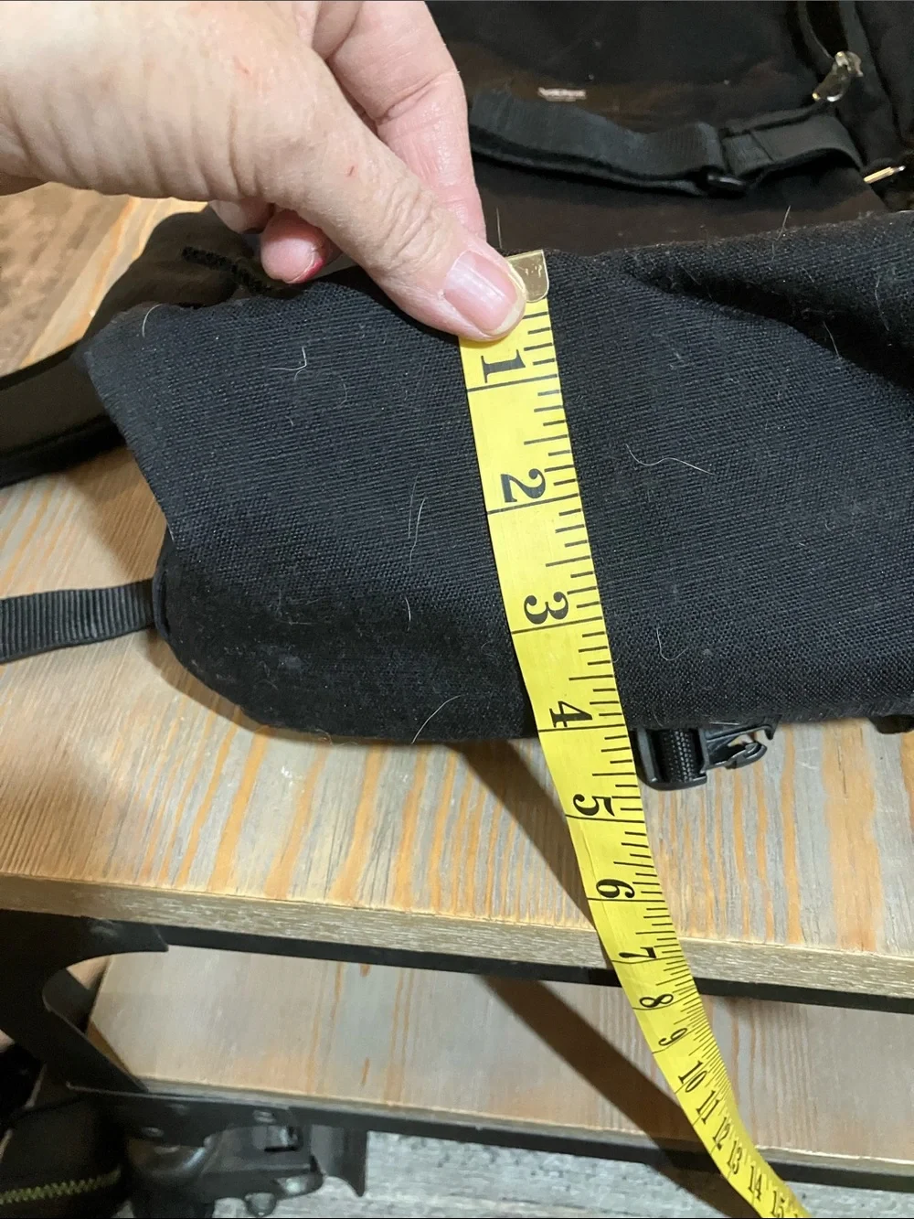 Vans Black Strapped Backpack